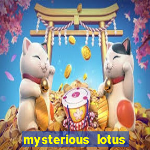 mysterious lotus casebook wei fansub